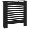 Image de vidaXL Radiatorombouw 78 cm MDF zwart