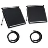 Image de vidaXL Panneau de chauffage solaire à double piscine 150x75 cm