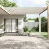 Image de vidaXL Auvent vertical Blanc 60x800 cm Tissu oxford