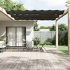 Image de vidaXL Auvent vertical Anthracite 100x1200 cm Tissu oxford