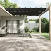 Image de vidaXL Auvent vertical Anthracite 140x420 cm Tissu oxford