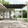Image de vidaXL Auvent vertical Anthracite 140x600 cm Tissu oxford