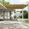 Image de vidaXL Auvent vertical Beige 140x420 cm Tissu oxford