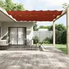 Image de vidaXL Auvent vertical Terre cuite 140x420 cm Tissu oxford