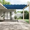 Image de vidaXL Auvent vertical Bleu 140x1000 cm Tissu oxford