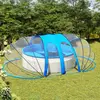 Image de vidaXL Dôme de piscine ovale 620x410x210 cm