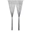 Image de vidaXL Rideau en macramé Anthracite 140x240 cm Coton