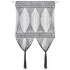 Image de vidaXL Rideau en macramé Anthracite 140x240 cm Coton
