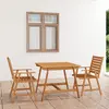 Image de vidaXL Ensemble à manger de jardin 3 pcs Bois d'acacia solide