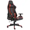 Image de vidaXL Chaise de jeu pivotante Rouge PVC