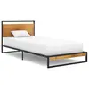 Image de vidaXL Cadre de lit sans matelas métal 90x200 cm