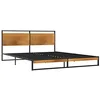 Image de vidaXL Cadre de lit sans matelas métal 140x200 cm