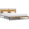 Image de vidaXL Cadre de lit sans matelas métal 140x200 cm