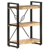Image de vidaXL Bibliothèque à 3 niveaux 60x30x80 cm Bois de manguier massif