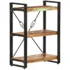 Image de vidaXL Bibliothèque à 3 niveaux 60x30x80cm Bois de récupération massif