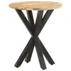 Image de vidaXL Table d'appoint 48x48x56 cm Bois de manguier massif