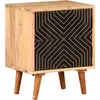 Image de vidaXL Table de chevet 40x30x50 cm Bois d'acacia massif
