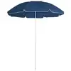 Image de vidaXL Parasol de jardin avec mât en acier bleu 180 cm