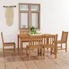 Image de vidaXL Ensemble de salle à manger de jardin 7 pièces 150 x 90 cm en bois de teck massif