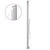 Image de vidaXL Douche de jardin 220 cm Acier inoxydable