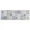 Image de vidaXL Tapis de cuisine lavable Mosaïque 60x300 cm