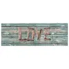 Image de vidaXL Tapis de cuisine lavable Love 60x300 cm