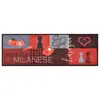 Image de vidaXL Tapis de cuisine lavable Tomates 45x150 cm