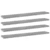 Image de vidaXL Panneaux de bibliothèque 4 pcs gris béton bois d ingénierie