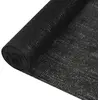 Image de vidaXL Filet brise-vue Noir 2x25 m PEHD 150 g/m²