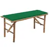 Image de vidaXL Banc de jardin pliable avec coussin 118 cm Bambou