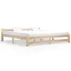 Image de vidaXL Cadre de lit sans matelas bois massif de pin 200x200 cm