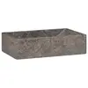 Image de vidaXL Lavabo 45x30x12 cm marbre gris brillant