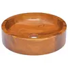 Image de vidaXL Lavabo Bois de teck massif  40x10 cm