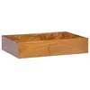 Image de vidaXL Lavabo Bois de teck massif 50x35x10 cm