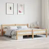 Image de vidaXL Cadre de lit sans matelas bois massif de pin 180x200 cm