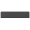 Image de vidaXL Tapis de couloir Anthracite 50x250 cm