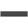 Image de vidaXL Tapis de couloir Anthracite 50x300 cm