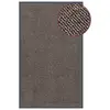 Image de vidaXL Paillasson touffeté 90x150 cm Marron foncé