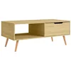Image de vidaXL Table basse Chêne Sonoma 100x49,5x43 cm Bois d'ingénierie