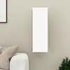 Image de vidaXL Meuble TV Blanc 30,5x30x90 cm Bois d’ingénierie