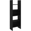 Image de VidaXL Bibliothèque Noir 60x35x180 cm Aggloméré