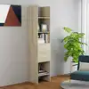 Image de vidaXL Bibliothèque Chêne sonoma 40x35x180 cm Bois d’ingénierie