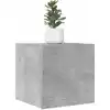 Image de vidaXL Meubles TV muraux 2 pcs Gris béton 30,5x30x30 cm