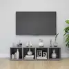 Image de vidaXL Meubles TV 4 pcs gris béton 37x35x37 cm bois d’ingénierie