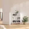 Image de vidaXL Buffet blanc 57x35x70 cm bois d’ingénierie