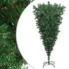 Image de vidaXL Sapin de Noël artificiel renversé avec support Vert 210 cm