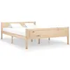 Image de vidaXL Cadre de lit sans matelas bois massif de pin 160x200 cm