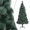 Image de vidaXL Sapin de Noël artificiel avec support Vert 180 cm PET