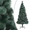 Image de vidaXL Sapin de Noël artificiel avec support Vert 240 cm PET