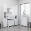 Image de vidaXL Ensemble de meubles de salle de bain 4 pcs Blanc